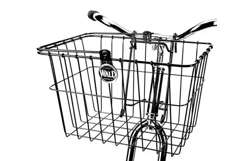 Wald Cykelkorg 3133 Quick Release Basket Black