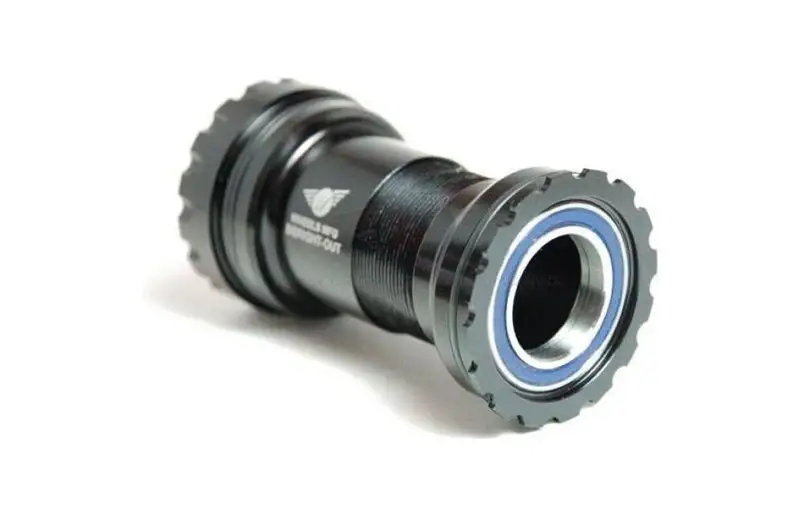 Wheels MFG Vevlager BBRight™ Outboard ABEC-3 BB for 24mm (Shimano) Cranks - Black