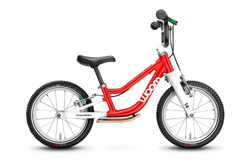 Woom 1+ Balanscykel Red