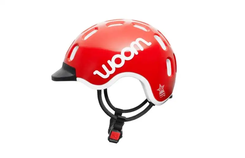 Woom Cykelhjälm Junior Röd