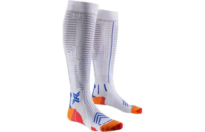 X-Bionic Run Expert Effektor OTC Socks White/Orange/Twyce Blue