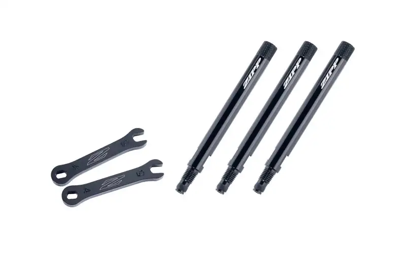 ZIPP Ventilförlängare Aluminium knurled 65 mm